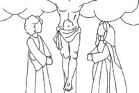 resurrection coloring page
