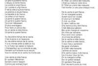 paroles tout les lacgume paroles tout les lacgume