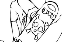 skate coloring page skate coloring page