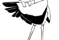 storks coloring pages