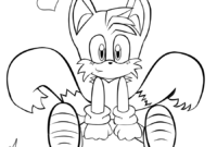 tails color page tails color page