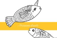 coloriage poisson avril tfou coloriage poisson avril tfou