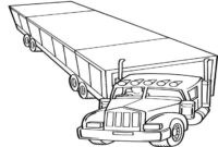 trailer coloring pages trailer coloring pages