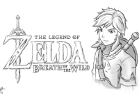 legend of zelda breath of the wild coloring pages legend of zelda breath of the wild coloring pages