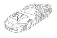 nascar coloring pages to print