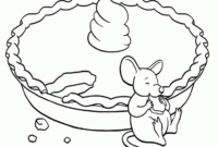 pie coloring pages