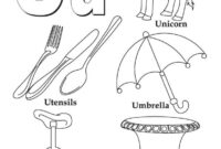 u coloring page u coloring page