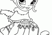coloriage fille a imprimer gratuit