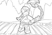 coloriage ninjago lloyd a imprimer