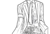 coloring pages michael jackson