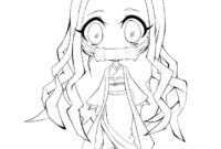 coloriage manga chibi coloriage manga chibi