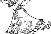 mirabel coloring pages encanto mirabel coloring pages encanto