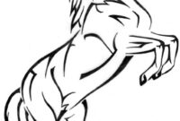 dessiner un cheval qui saute dessiner un cheval qui saute