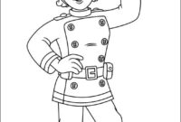 dessin a colorier a imprimer sam le pompier