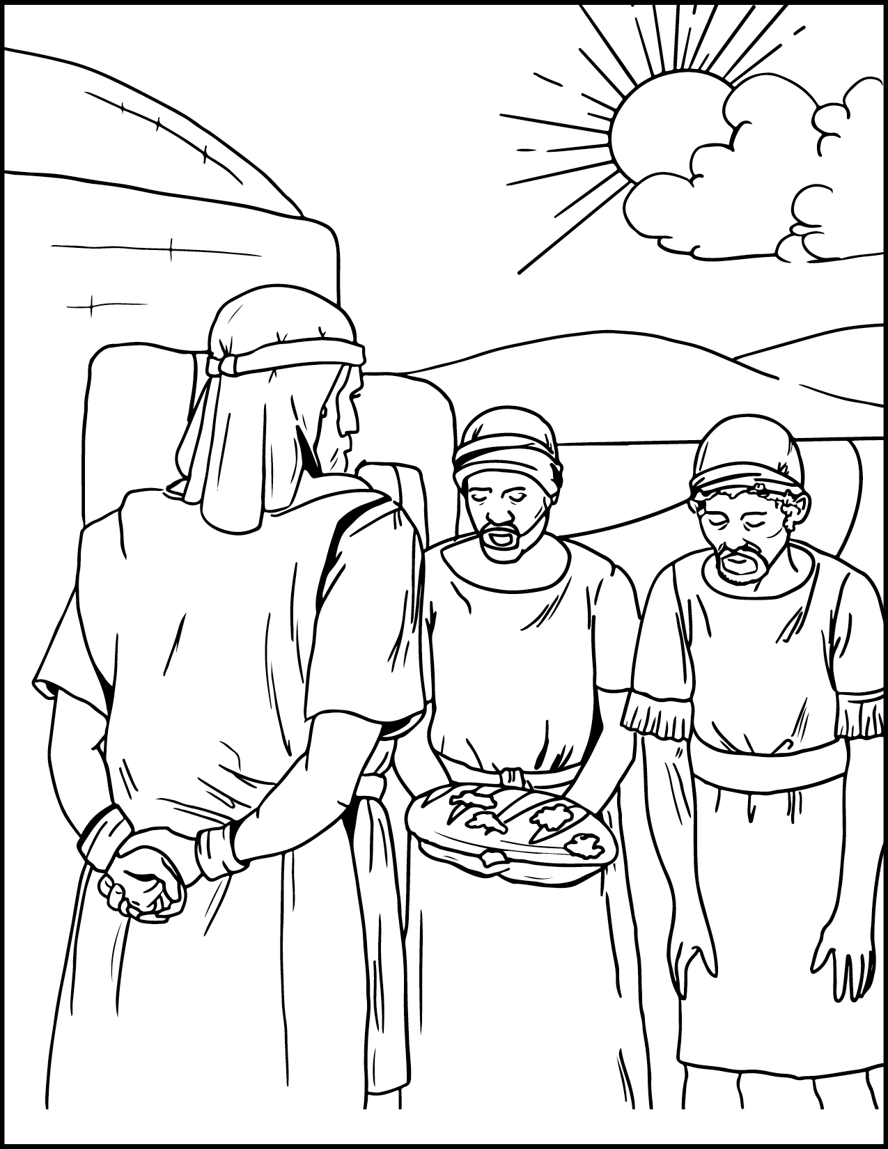 Year A, Quarter 3 Coloring Pages | Starting With Jesus