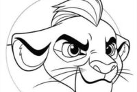 kion coloring page kion coloring page