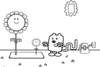 wow wow wubbzy coloring pages wow wow wubbzy coloring pages