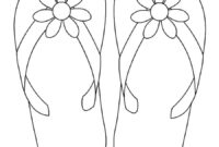 flip flop color sheet