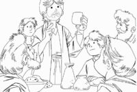 holy thursday coloring pages