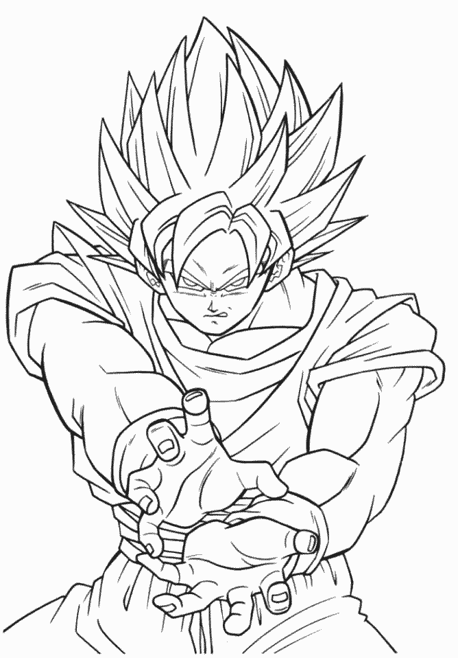 Broly Coloring Pages - Coloring Home