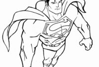 superman coloring pages pdf