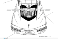corvette color page
