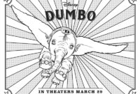 dumbo color pages dumbo color pages