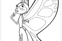 maya the bee coloring pages