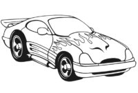 free printable car coloring sheets