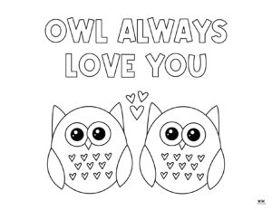 Love & I Love You Coloring Pages - FREE Printables | Printabulls