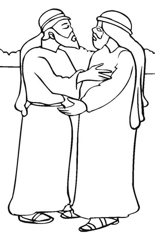 Free Coloring Pages, Jacob And Esau - Coloring Home
