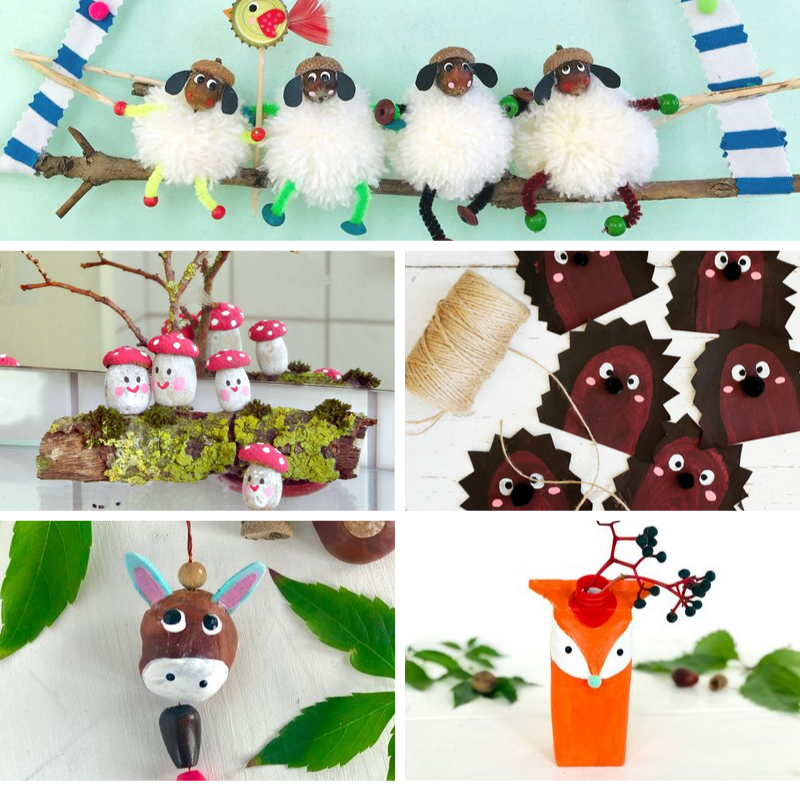 Herbstbasteln mit Kindern: 5 zauberhafte Bastelideen für den Herbst