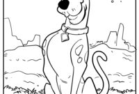 printable scooby doo coloring pages printable scooby doo coloring pages
