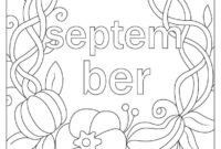 september color sheets september color sheets