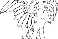 winged unicorn coloring pages winged unicorn coloring pages