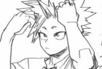 my hero academia coloring pages kirishima my hero academia coloring pages kirishima