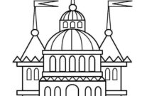 castle coloring pages castle coloring pages