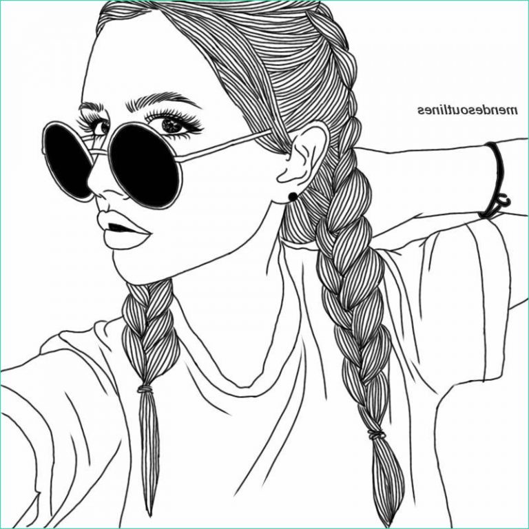 13 Beau De Coloriage Fille Ado Collection - Coloriage : Coloriage
