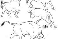 34 dessin a imprimer taureau images