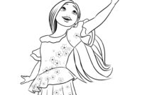 isabella madrigal coloring page isabella madrigal coloring page