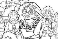 encanto coloring pages whole family encanto coloring pages whole family
