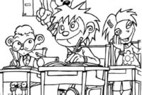 classroom rules coloring pages classroom rules coloring pages