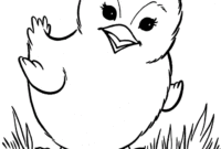 chicken coloring page chicken coloring page