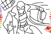 spider man noir coloring pages spider man noir coloring pages