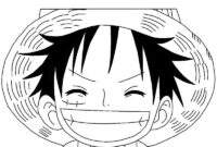 luffy color page luffy color page