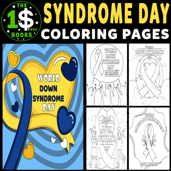 World Down Syndrome Day Coloring Pages | 21 March Holiday Coloring Sheets