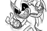 sonic exe coloring pages sonic exe coloring pages
