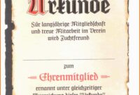 urkunde zum ausdrucken