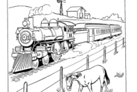 steam train coloring pages steam train coloring pages