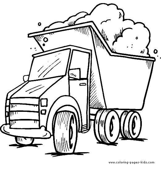 Little Blue Truck Coloring Sheet Coloring Pages